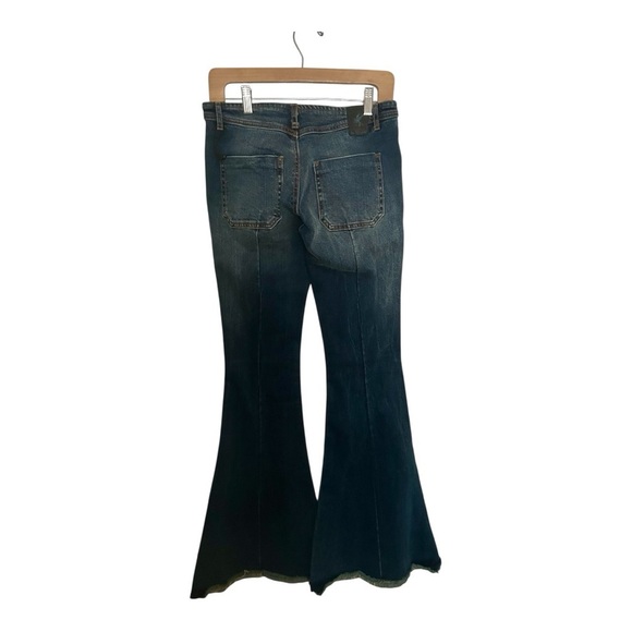 One Teaspoon Women's Flared Blue Jeans sz 26 nwt, 007 - Picture 2 of 2